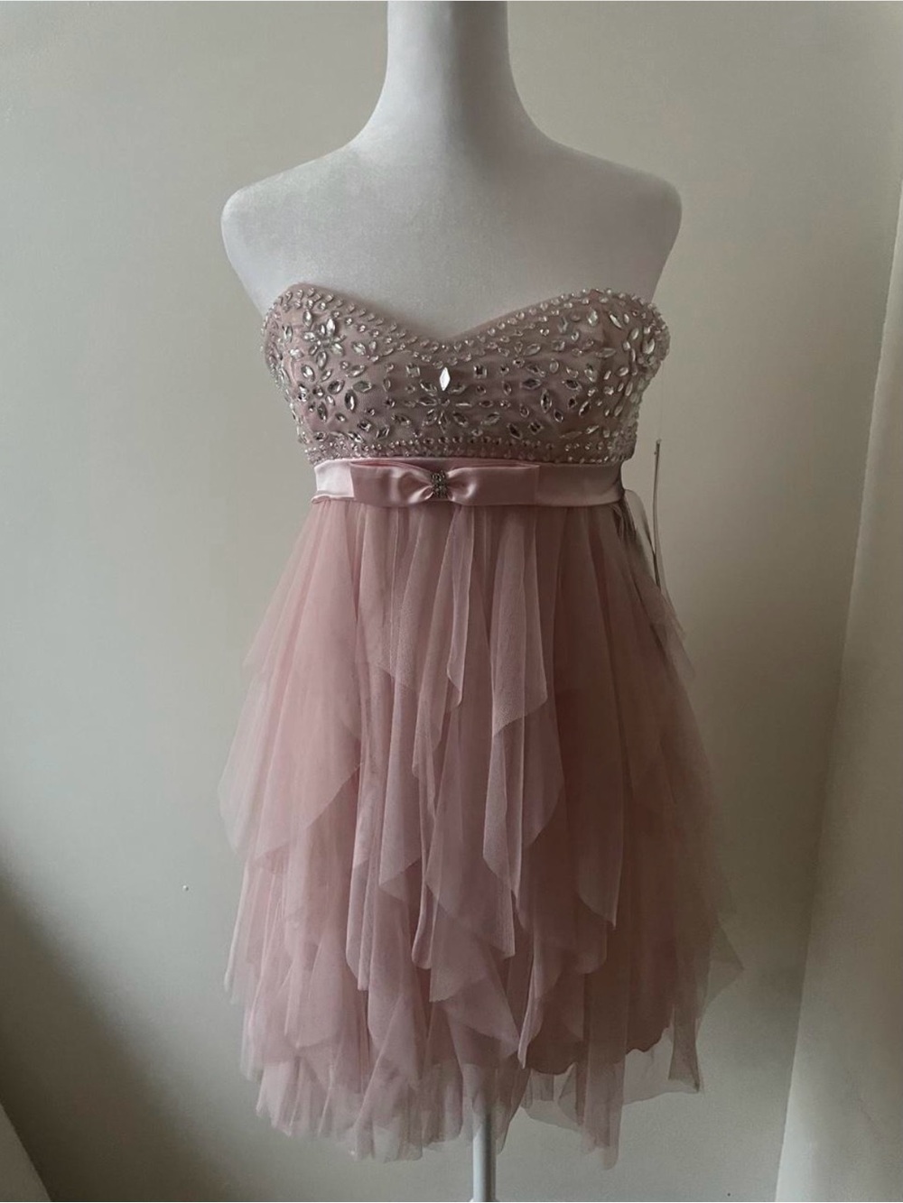90s Vintage NWT Roberta Strapless dress